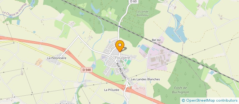 localisation de l'entreprise MONSIEUR NICOLAS JARRION  FOUGERE