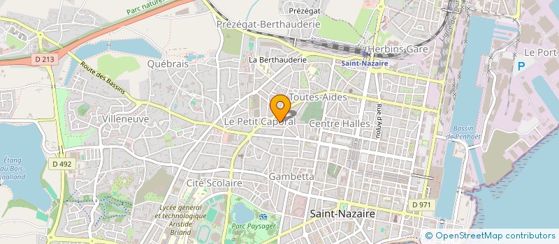 localisation de l'entreprise MONSIEUR NICOLAS JAUD  SAINT-NAZAIRE