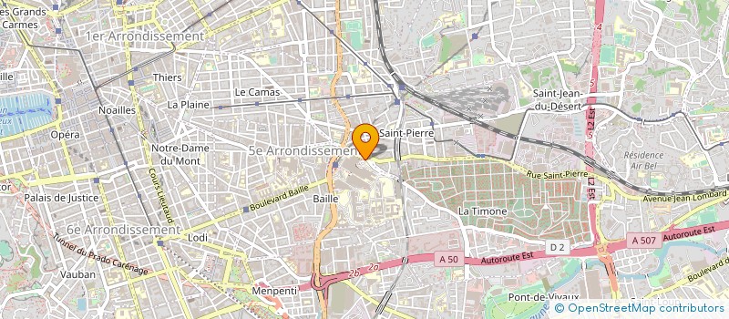 localisation de l'entreprise MONSIEUR NICOLAS JAUSSAUD à MARSEILLE