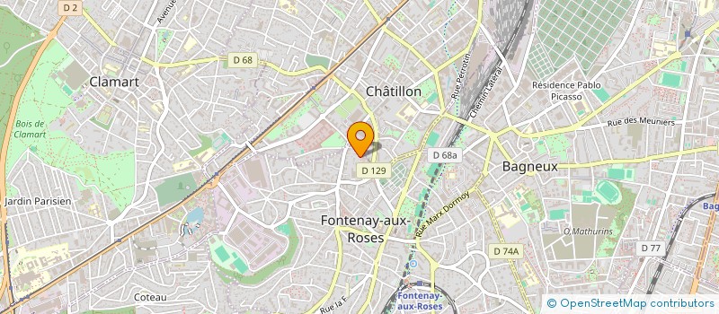 localisation de l'entreprise MONSIEUR NICOLAS JAVIER à FONTENAY-AUX-ROSES