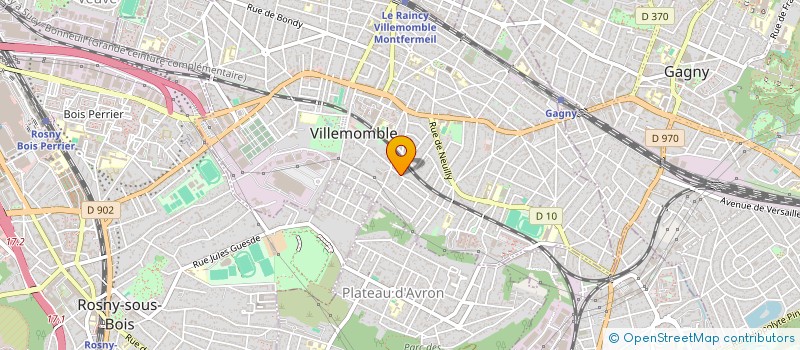 localisation de l'entreprise MONSIEUR NICOLAS JEAN-JA LEMOINE à VILLEMOMBLE