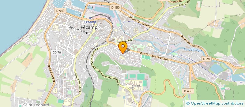 localisation de l'entreprise MONSIEUR NICOLAS JEAN JACQUES VARNIERE  FECAMP