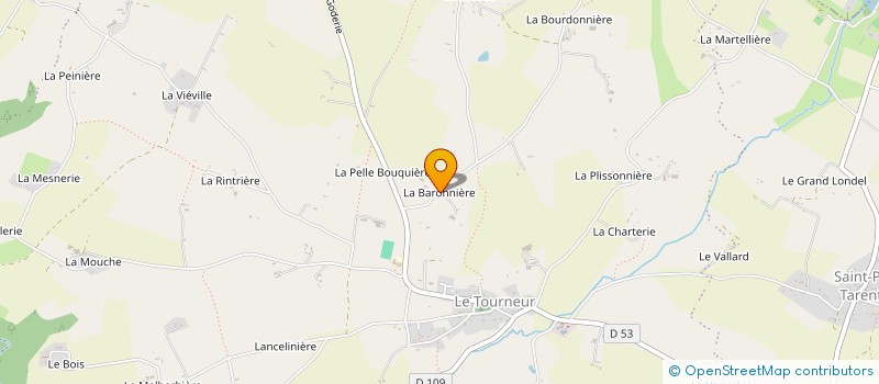 localisation de l'entreprise MONSIEUR NICOLAS JEANNE  SOULEUVRE EN BOCAGE