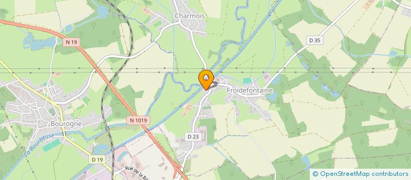 localisation de l'entreprise MONSIEUR NICOLAS JEANNENEZ à FROIDEFONTAINE