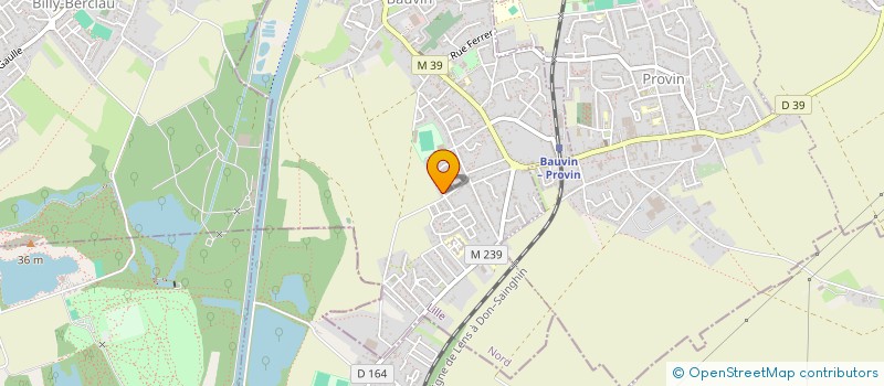 localisation de l'entreprise MONSIEUR NICOLAS JEDRZEJEWSKI  BAUVIN