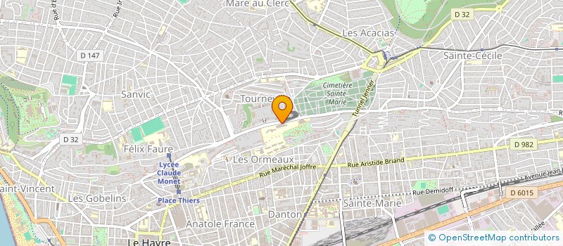 localisation de l'entreprise MONSIEUR NICOLAS JEHL  LE HAVRE