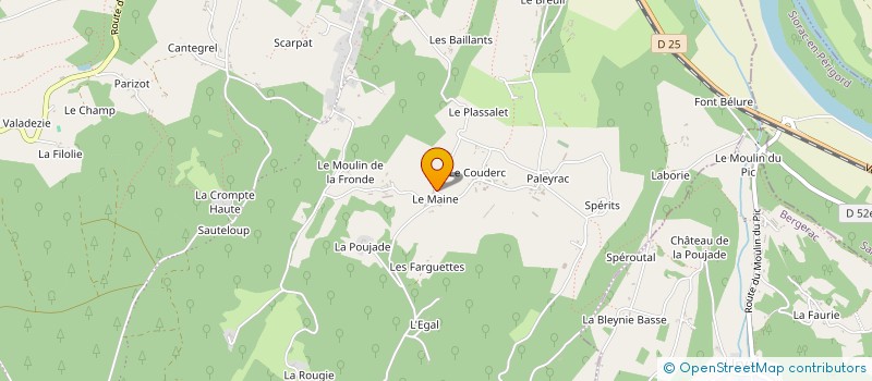 localisation de l'entreprise MONSIEUR NICOLAS JENSOU à LE BUISSON-DE-CADOUIN