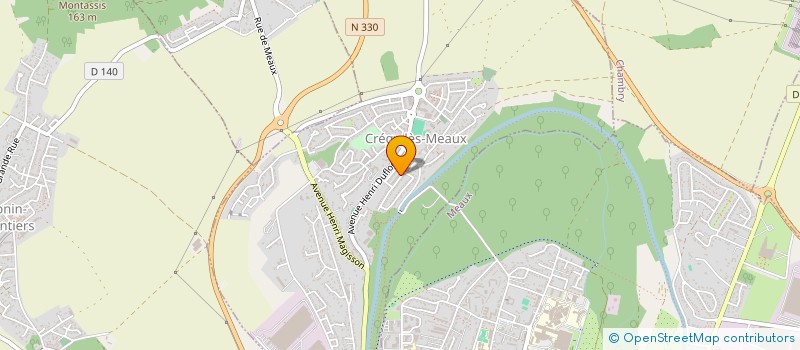 localisation de l'entreprise MONSIEUR NICOLAS JEROME  CREGY-LES-MEAUX