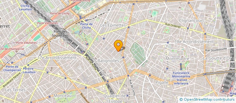 localisation de l'entreprise MONSIEUR NICOLAS JEROME GUILLEMET  PARIS