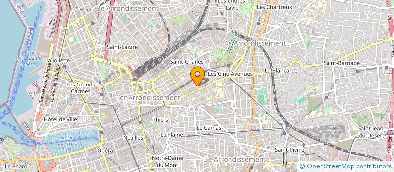 localisation de l'entreprise MONSIEUR NICOLAS JESSON à MARSEILLE