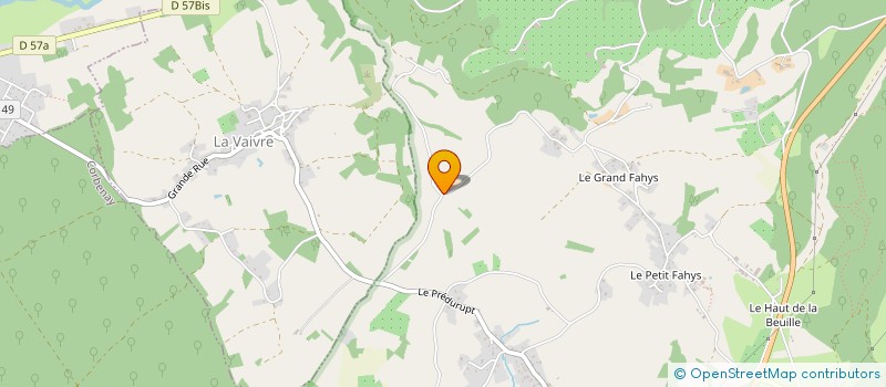 localisation de l'entreprise MONSIEUR NICOLAS JEUDY à FOUGEROLLES-SAINT-VALBERT