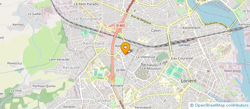 localisation de l'entreprise MONSIEUR NICOLAS JOANNIC  LORIENT