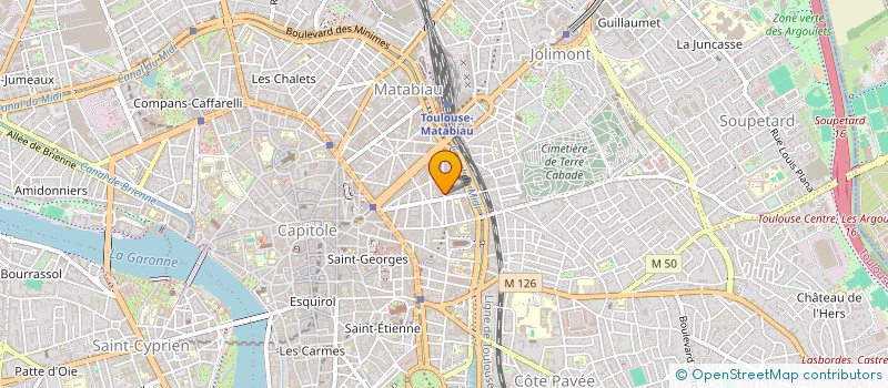 localisation de l'entreprise MONSIEUR NICOLAS JOB à TOULOUSE