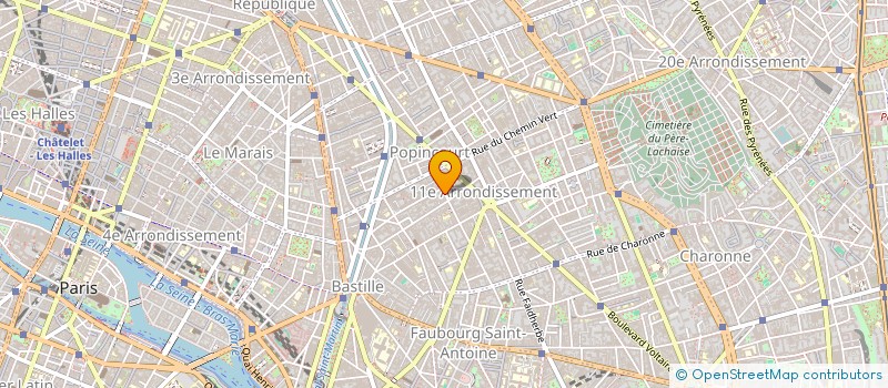 localisation de l'entreprise MONSIEUR NICOLAS JOEL SURETET  PARIS