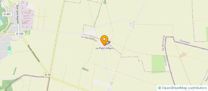 localisation de l'entreprise MONSIEUR NICOLAS JOERGER  LE MEREVILLOIS