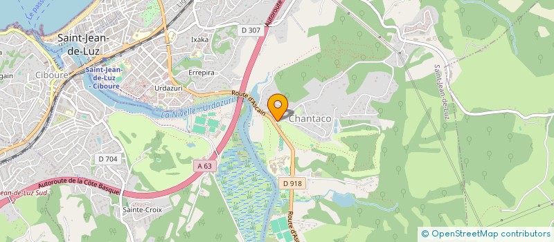 localisation de l'entreprise MONSIEUR NICOLAS JOFFRE à SAINT-JEAN-DE-LUZ