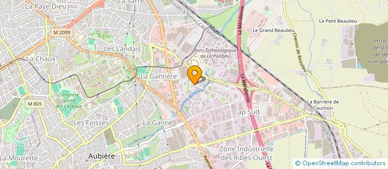 localisation de l'entreprise MONSIEUR NICOLAS JOLLIOT  CLERMONT-FERRAND