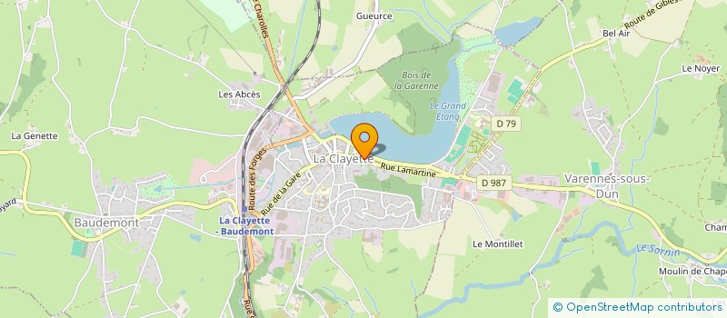 localisation de l'entreprise MONSIEUR NICOLAS JOLY  BAUDEMONT