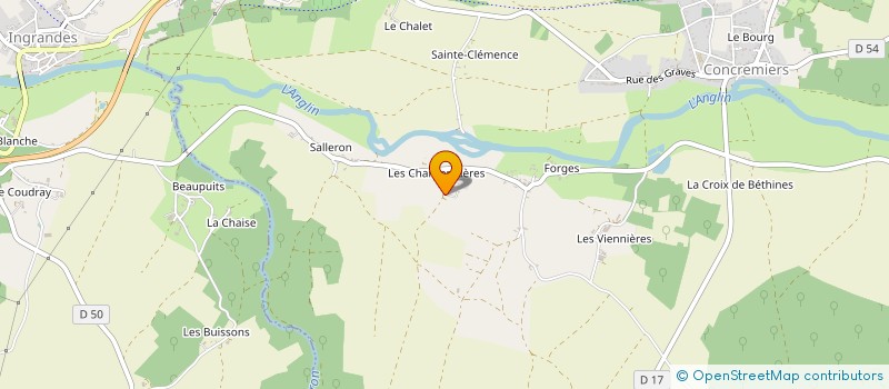 localisation de l'entreprise MONSIEUR NICOLAS JOLY à CONCREMIERS