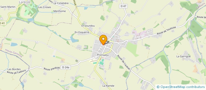 localisation de l'entreprise MONSIEUR NICOLAS JONGIS  COX