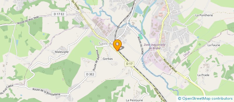 localisation de l'entreprise MONSIEUR NICOLAS JOUFFRE  SAINT-AULAIRE