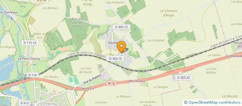 localisation de l'entreprise MONSIEUR NICOLAS JOUSSE à CHERISY