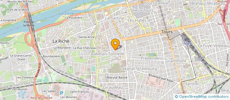 localisation de l'entreprise MONSIEUR NICOLAS JOUSSELAIN à TOURS