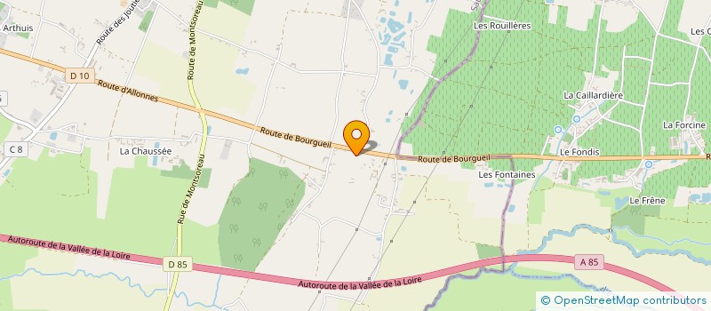 localisation de l'entreprise MONSIEUR NICOLAS JOUSSELIN  BRAIN-SUR-ALLONNES