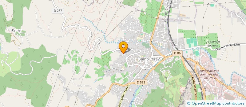 localisation de l'entreprise MONSIEUR NICOLAS JOUVE  SAINT-PERAY