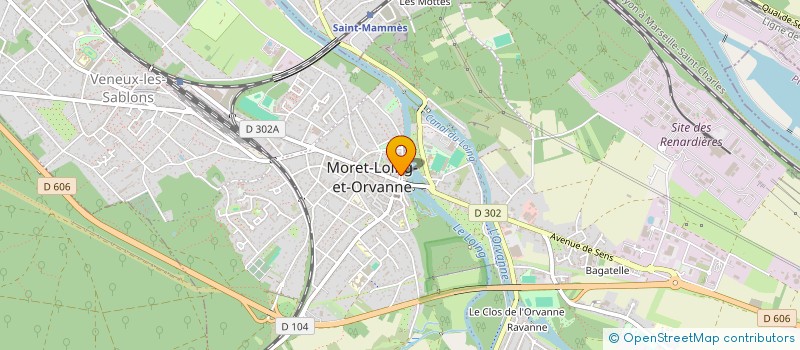 localisation de l'entreprise MONSIEUR NICOLAS JUGUET à MORET-LOING-ET-ORVANNE