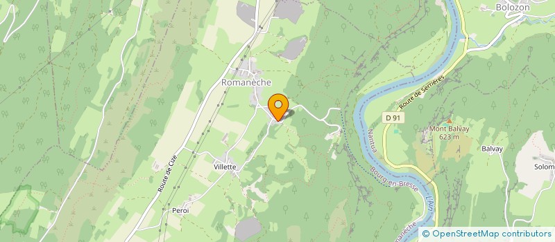 localisation de l'entreprise MONSIEUR NICOLAS JUIGNE  HAUTECOURT-ROMANECHE