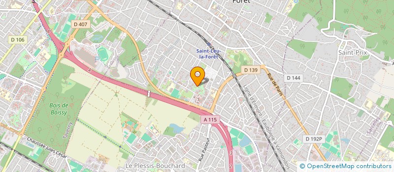 localisation de l'entreprise MONSIEUR NICOLAS JULIEN  SAINT-LEU-LA-FORET