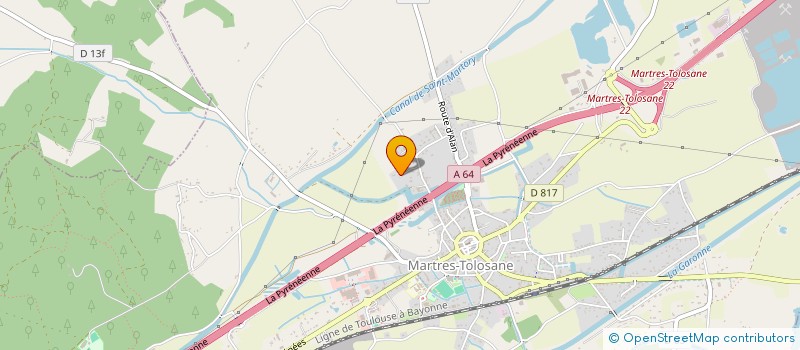 localisation de l'entreprise MONSIEUR NICOLAS JULLIAN  MARTRES-TOLOSANE