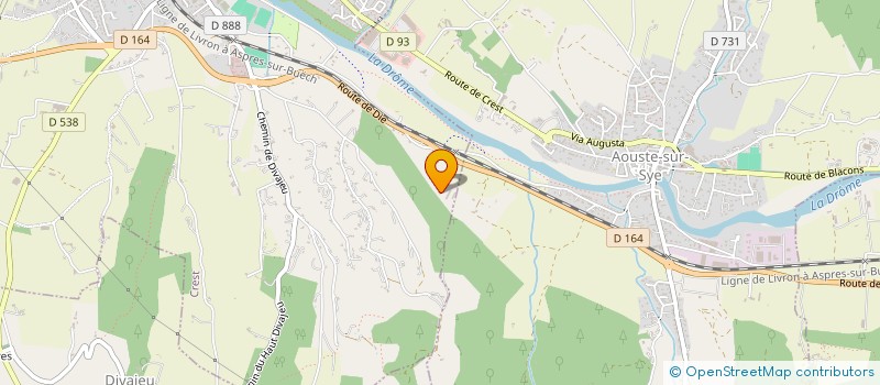 localisation de l'entreprise MONSIEUR NICOLAS JULLIEN  MONTBOUCHER-SUR-JABRON