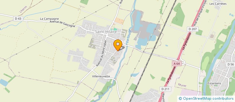 localisation de l'entreprise MONSIEUR NICOLAS JUMEAU  SAINT-HILAIRE