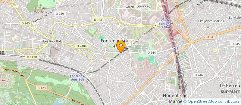localisation de l'entreprise MONSIEUR NICOLAS JUMENTIER à FONTENAY-SOUS-BOIS