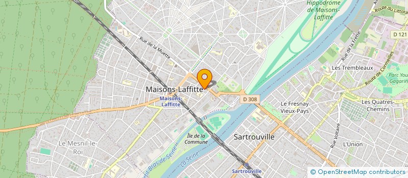 localisation de l'entreprise MONSIEUR NICOLAS JURADO à MAISONS-LAFFITTE