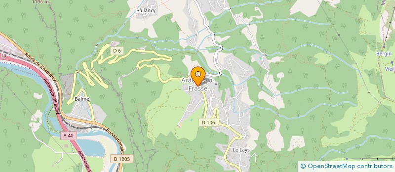 localisation de l'entreprise MONSIEUR NICOLAS JUSKOWIAK  ARACHES-LA-FRASSE