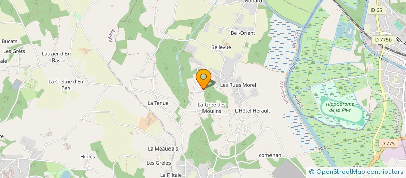 localisation de l'entreprise MONSIEUR NICOLAS K GALL  SAINT-JEAN-LA-POTERIE