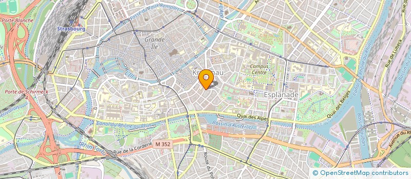 localisation de l'entreprise MONSIEUR NICOLAS KAELBEL à STRASBOURG