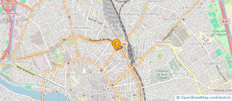 localisation de l'entreprise MONSIEUR NICOLAS KALISZ à TOULOUSE