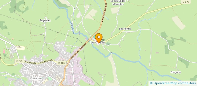 localisation de l'entreprise MONSIEUR NICOLAS KALUZNY à LE VIGEAN