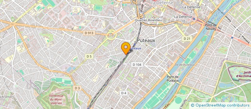 localisation de l'entreprise MONSIEUR NICOLAS KAMINSKI  PUTEAUX