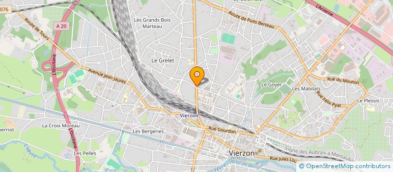 localisation de l'entreprise MONSIEUR NICOLAS KARA à VIERZON