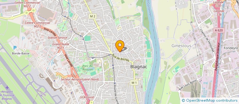 localisation de l'entreprise MONSIEUR NICOLAS KARASIAK à BLAGNAC