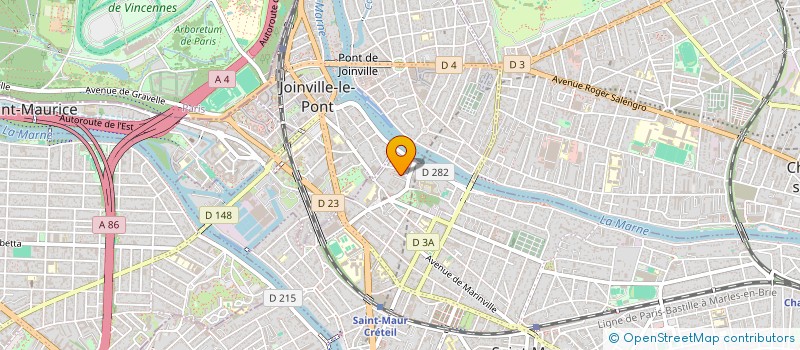 localisation de l'entreprise MONSIEUR NICOLAS KARIMJEE à SAINT-MAUR-DES-FOSSES