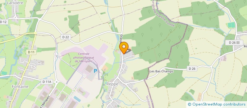 localisation de l'entreprise MONSIEUR NICOLAS KAUFFMANN à REPPE
