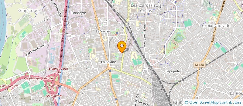 localisation de l'entreprise MONSIEUR NICOLAS KAUFMANN à TOULOUSE