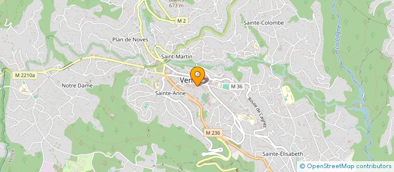 localisation de l'entreprise MONSIEUR NICOLAS KAYSER à VENCE