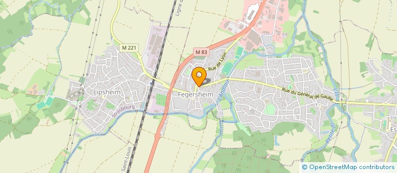 localisation de l'entreprise MONSIEUR NICOLAS KEIFLIN  FEGERSHEIM